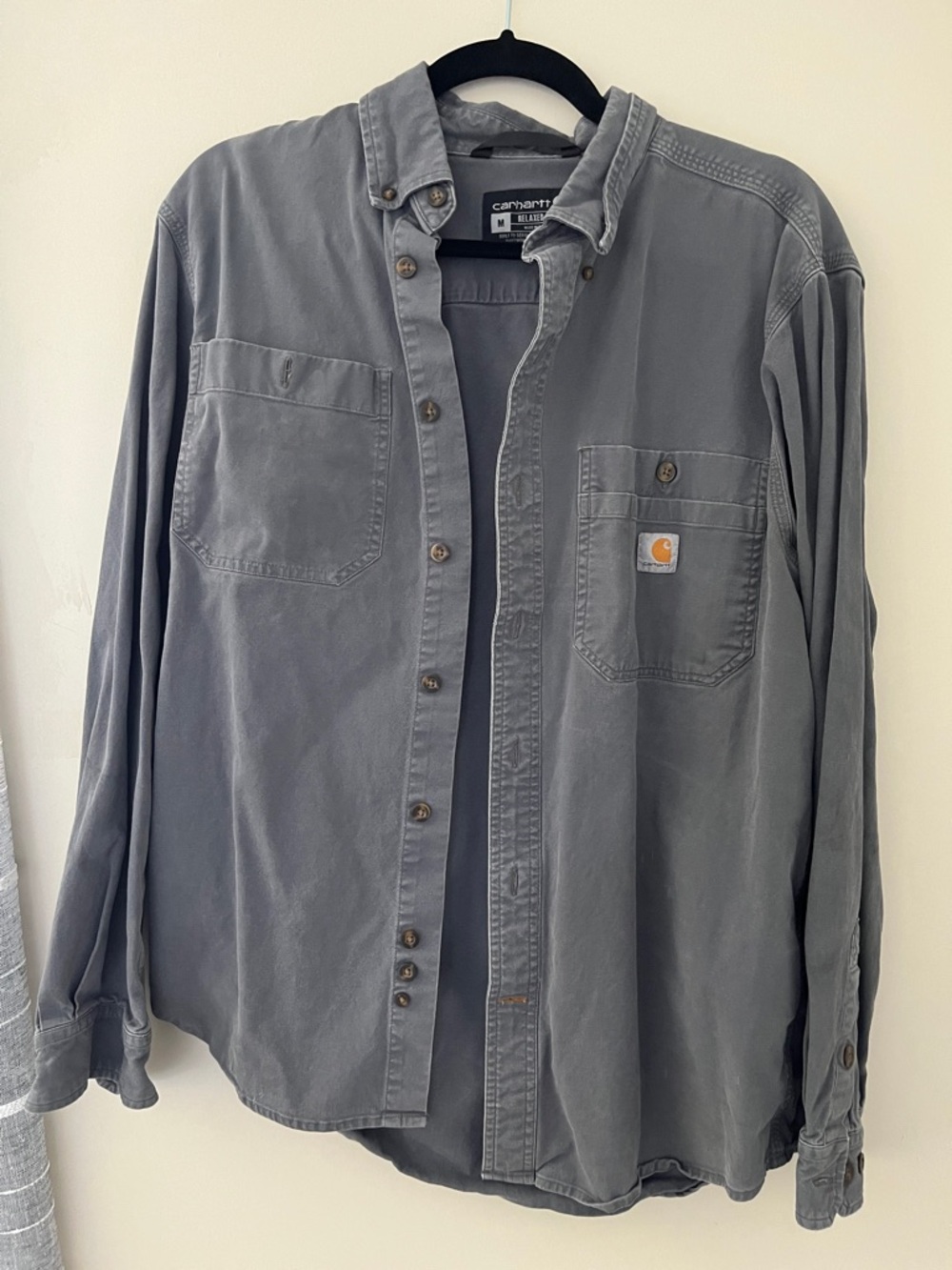 Carhartt Button Down Work Shirt size M